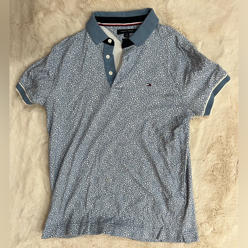 Floral Hilfiger Polo
